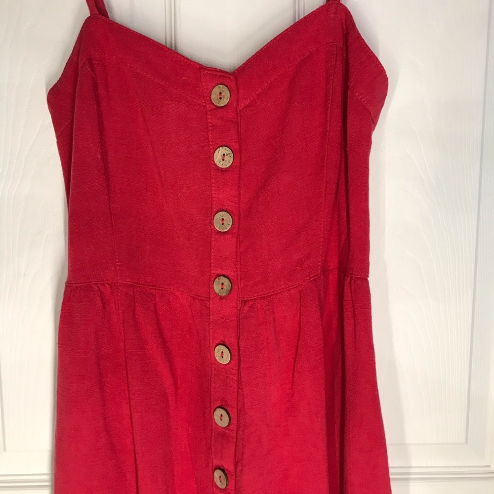 Universal Thread Red Dress - Picture 2 of 5